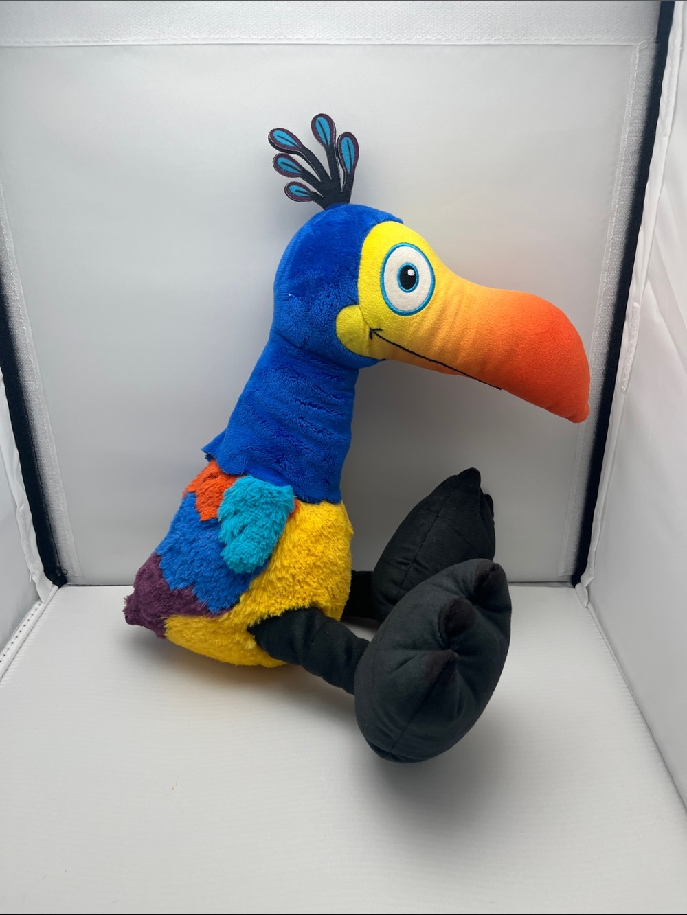 Disney Store Pixar Up Kevin the Snipe Big Feet Plush Stuffed Animal 12" - Picture 3 of 7